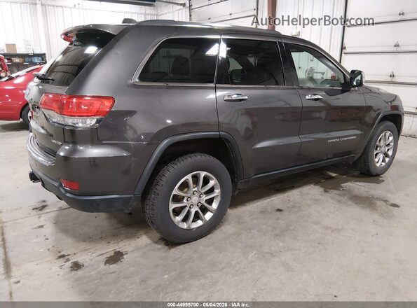 1C4RJFBG3GC449733 2016 JEEP GRAND CHEROKEE Gray Tył prawy