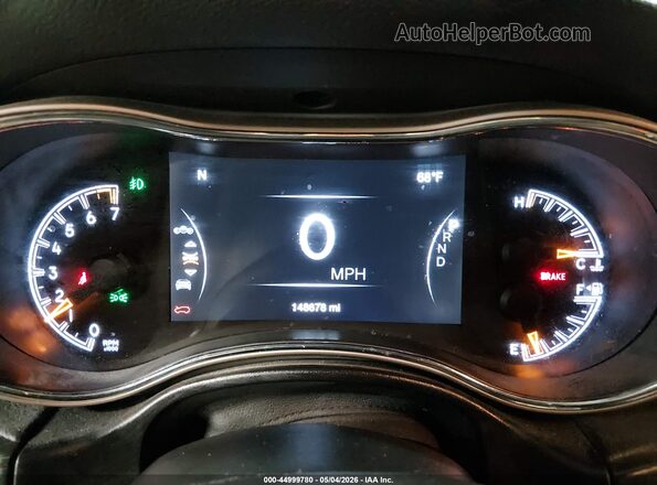 1C4RJFBG3GC449733 2016 JEEP GRAND CHEROKEE Gray Widok tylnych siedzeń