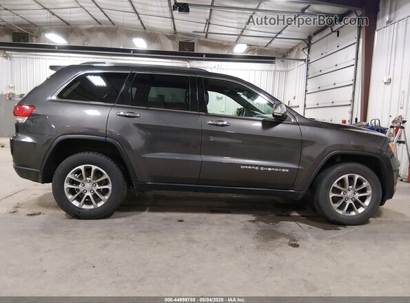 1C4RJFBG3GC449733 2016 JEEP GRAND CHEROKEE Gray Widok wnętrza z tyłu