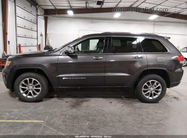 1C4RJFBG3GC449733 2016 JEEP GRAND CHEROKEE Gray Widok wnętrza 360 stopni