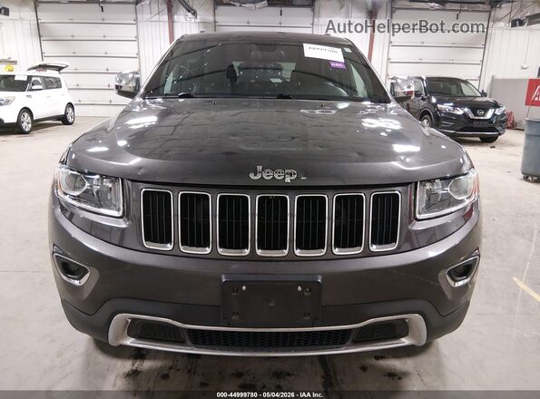 1C4RJFBG3GC449733 2016 JEEP GRAND CHEROKEE Gray Widok zestawu wskaźników
