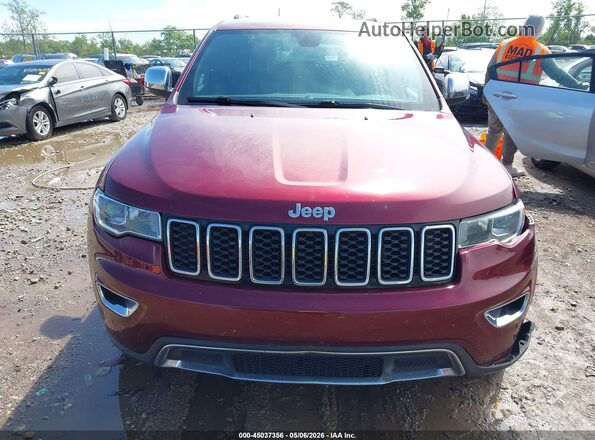 1C4RJFBG3JC207368 2018 JEEP GRAND CHEROKEE Maroon 