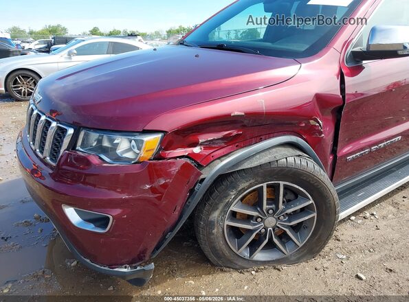 1C4RJFBG3JC207368 2018 JEEP GRAND CHEROKEE Maroon 