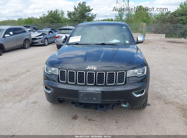 1C4RJFBG3JC432793 2018 JEEP GRAND CHEROKEE Black Вид задньої частини салону