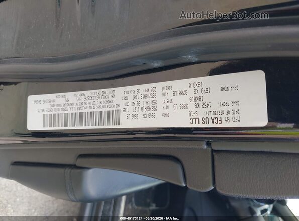 1C4RJFBG3JC432793 2018 JEEP GRAND CHEROKEE Black Вид підкапотного простору