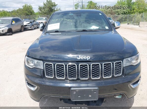 1C4RJFBG3JC432793 2018 JEEP GRAND CHEROKEE Black Вид спереду
