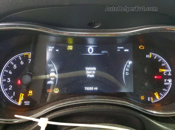 1C4RJFBG3LC288388 2020 JEEP GRAND Maroon Widok zestawu wskaźników