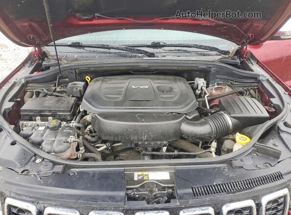 1C4RJFBG4JC378811 2018 JEEP GRAND Бордовый Вид подкапотного пространства