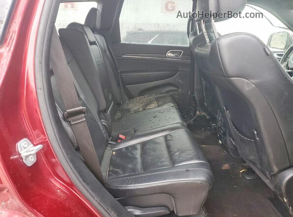 1C4RJFBG4JC378811 2018 JEEP GRAND Бордовый Вид задней части салона