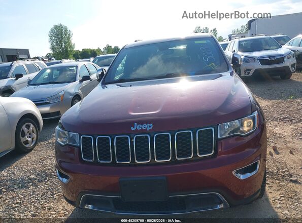 1C4RJFBG4JC468363 2018 JEEP GRAND CHEROKEE Red 