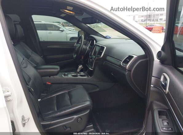 1C4RJFBG4JC504777 2018 JEEP GRAND CHEROKEE White Front interior view