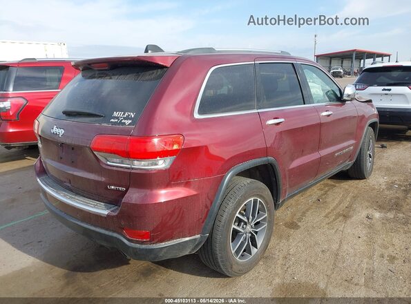 1C4RJFBG4JC511065 2018 JEEP GRAND CHEROKEE Red Հետևի աջ