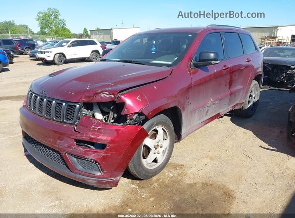 1C4RJFBG4KC828863 2019 JEEP GRAND CHEROKEE Red Front left