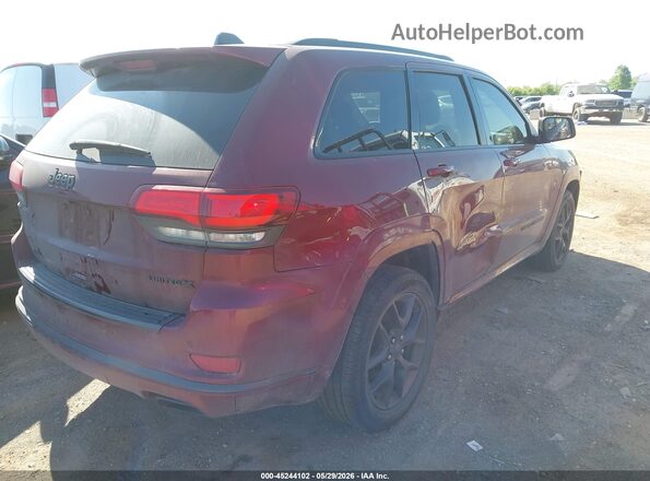 1C4RJFBG4KC828863 2019 JEEP GRAND CHEROKEE Red Rear right