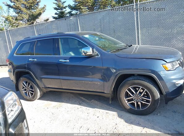 1C4RJFBG4LC175100 2020 JEEP GRAND CHEROKEE Light Blue Widok wnętrza z tyłu