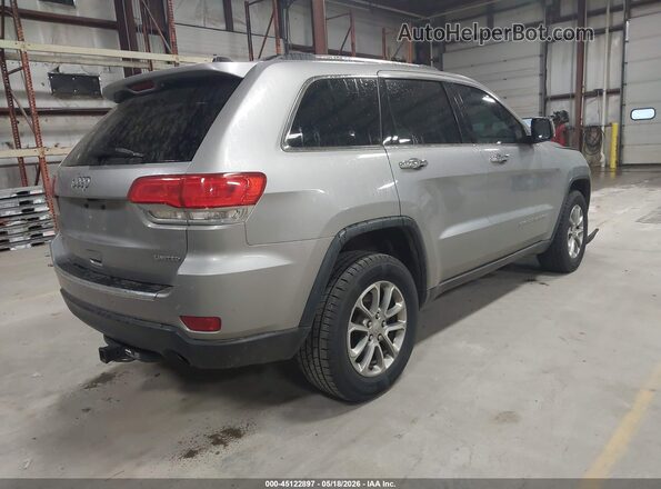 1C4RJFBG5GC321719 2016 JEEP GRAND CHEROKEE Silver Задня права чверть