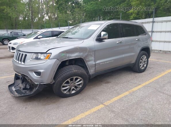 1C4RJFBG5GC321719 2016 JEEP GRAND CHEROKEE Silver Передня ліва чверть