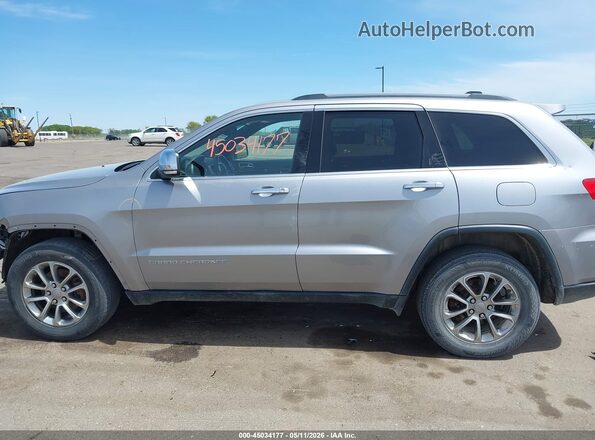1C4RJFBG5GC333594 2016 JEEP GRAND CHEROKEE Silver 