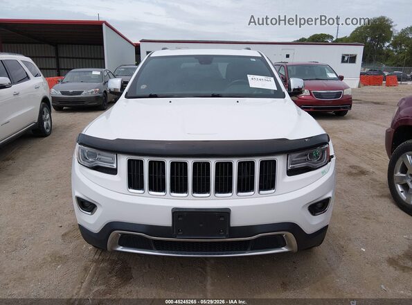 1C4RJFBG5GC385176 2016 JEEP GRAND CHEROKEE White Սարքավորումների վահանակի տեսք