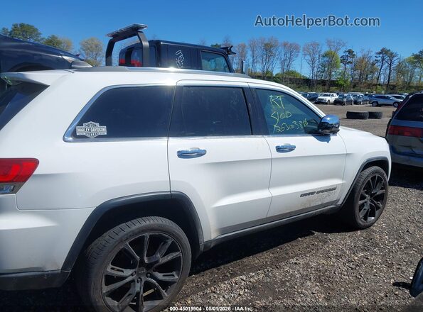 1C4RJFBG5JC394242 2018 JEEP GRAND CHEROKEE White Vista del cuadro de instrumentos