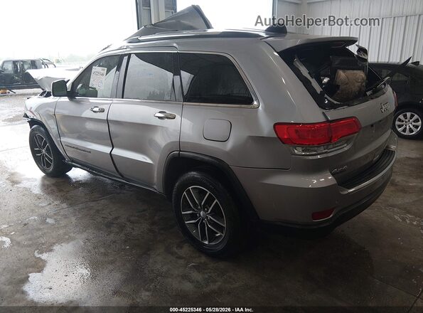 1C4RJFBG6HC600419 2017 JEEP GRAND CHEROKEE Silver უკანა მარცხენა