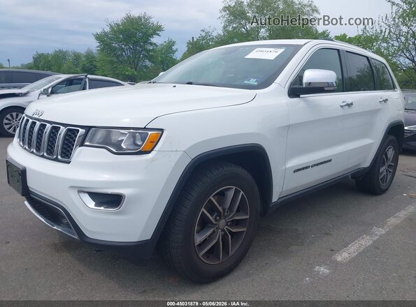 1C4RJFBG6HC628107 2017 JEEP GRAND CHEROKEE White Vista tres cuartos delantera izquierda
