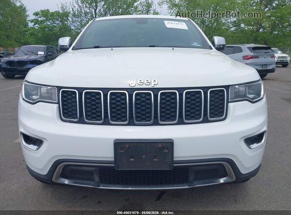 1C4RJFBG6HC628107 2017 JEEP GRAND CHEROKEE White Vista del cuadro de instrumentos