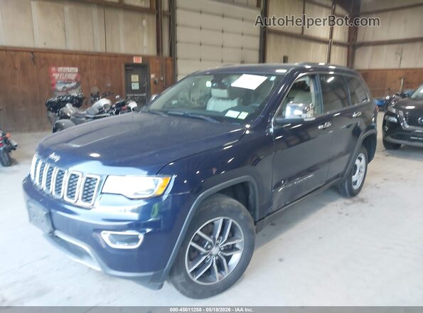 1C4RJFBG6HC761059 2017 JEEP GRAND CHEROKEE Blue Передня ліва чверть