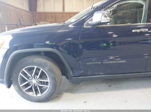 1C4RJFBG6HC761059 2017 JEEP GRAND CHEROKEE Blue Вид спереду