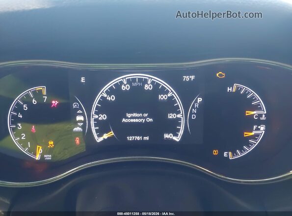 1C4RJFBG6HC761059 2017 JEEP GRAND CHEROKEE Blue Вид задніх сидінь