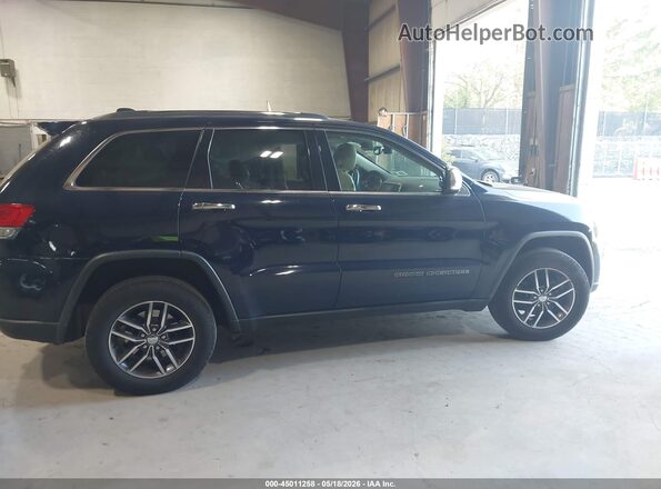 1C4RJFBG6HC761059 2017 JEEP GRAND CHEROKEE Blue Вид щитка приладів