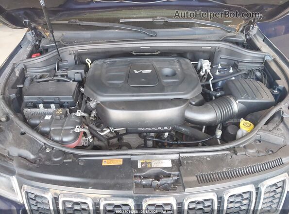 1C4RJFBG6HC761059 2017 JEEP GRAND CHEROKEE Blue Вид ззаду