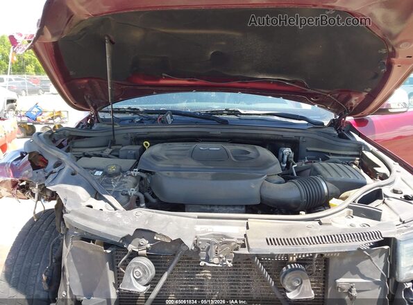 1C4RJFBG6HC764656 2017 JEEP GRAND CHEROKEE Burgundy უკანა ხედი