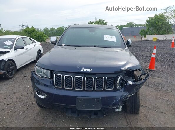 1C4RJFBG6JC139230 2018 JEEP GRAND CHEROKEE Blue ხელსაწყოთა პანელის ხედი