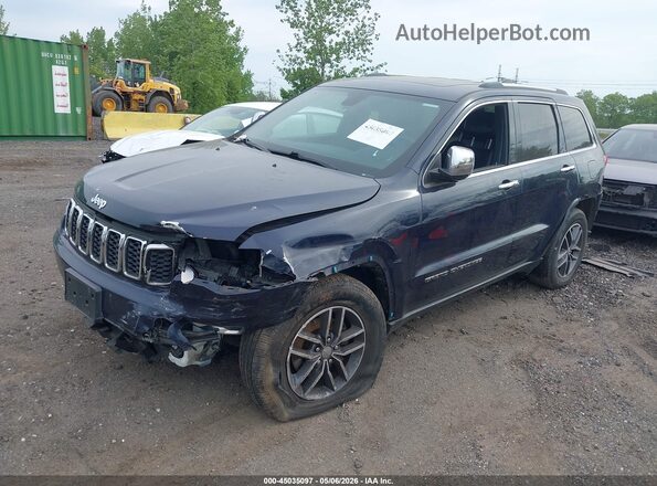 1C4RJFBG6JC139230 2018 JEEP GRAND CHEROKEE Blue წინა მარცხენა ხედი სამი მეოთხედიდან