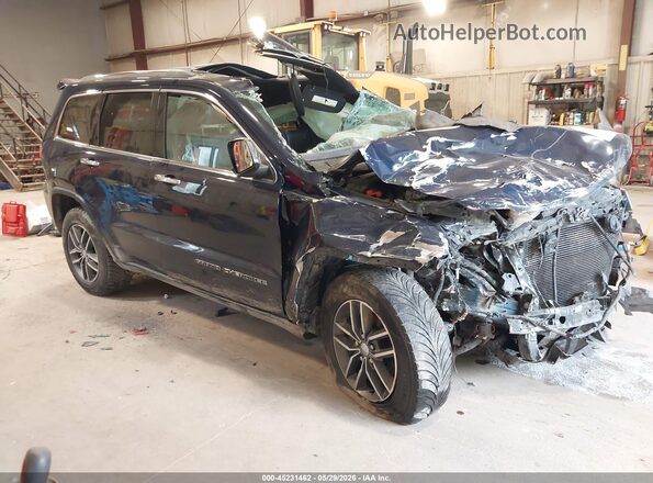 1C4RJFBG6JC238288 2018 JEEP GRAND CHEROKEE Blue Rear interior view