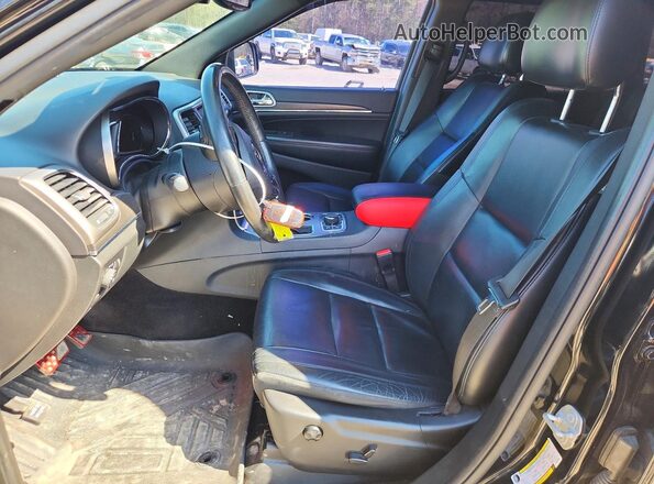 1C4RJFBG6JC425465 2018 JEEP GRAND Black წინა სალონის ხედი