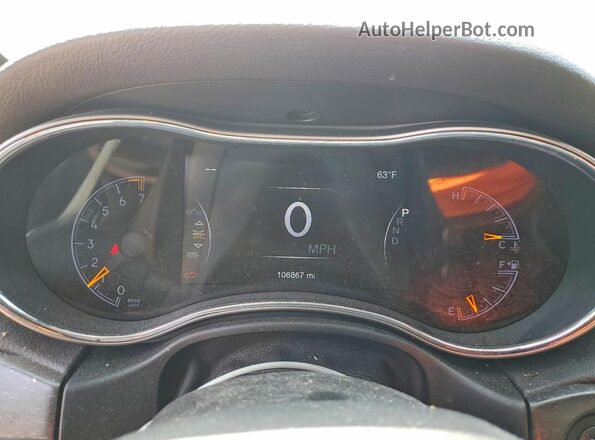 1C4RJFBG6JC483852 2018 JEEP GRAND Gray ხელსაწყოთა პანელის ხედი