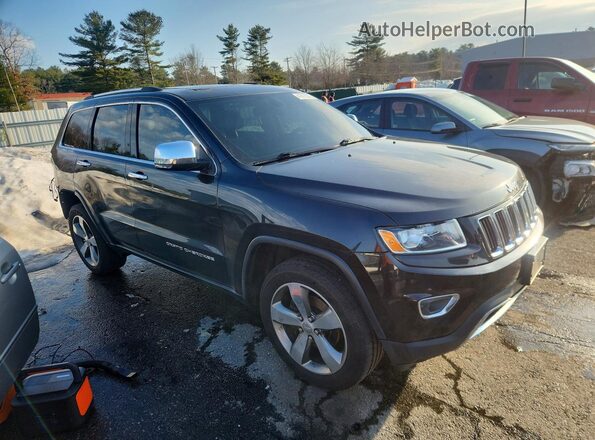 1C4RJFBG7GC318823 2016 JEEP GRAND Черный Передняя правая четверть