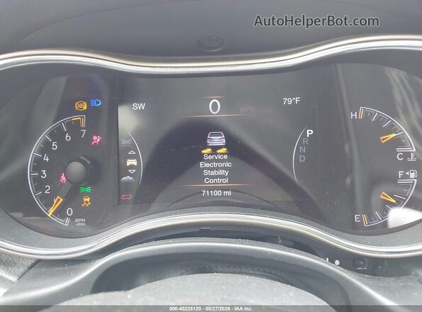 1C4RJFBG7GC408683 2016 JEEP GRAND CHEROKEE Gray Հետևի նստատեղերի տեսք