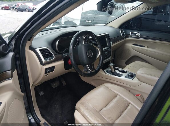 1C4RJFBG7GC409185 2016 JEEP GRAND CHEROKEE Black Սալոնի դիմացի տեսք