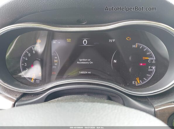 1C4RJFBG7GC409185 2016 JEEP GRAND CHEROKEE Black Հետևի նստատեղերի տեսք