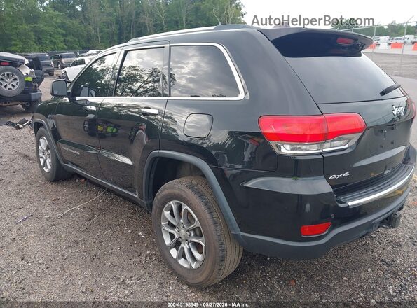 1C4RJFBG7GC409185 2016 JEEP GRAND CHEROKEE Black Հետևի ձախ