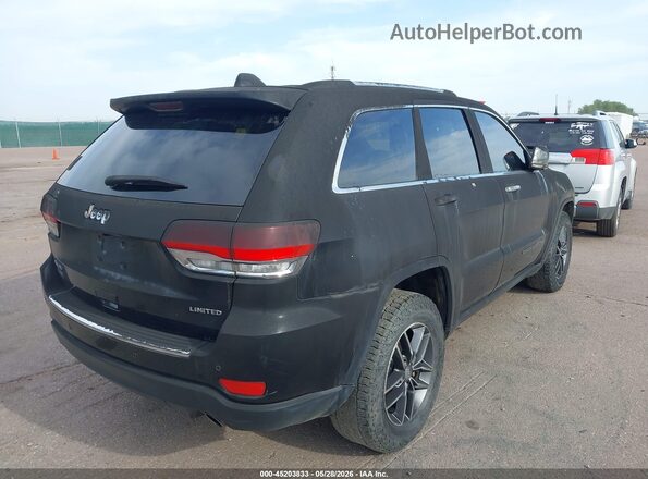 1C4RJFBG7HC653713 2017 JEEP GRAND CHEROKEE Black უკანა მარჯვენა