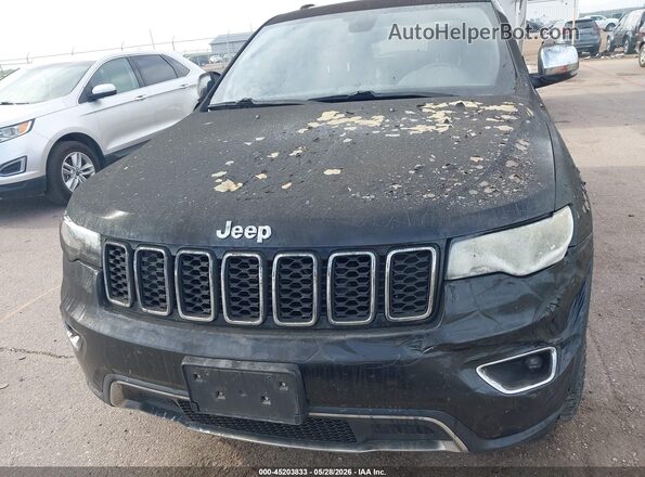 1C4RJFBG7HC653713 2017 JEEP GRAND CHEROKEE Black წინა ხედი