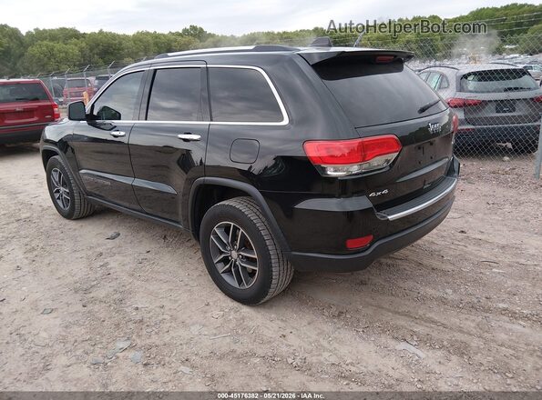 1C4RJFBG7HC754542 2017 JEEP GRAND CHEROKEE Black Rear left