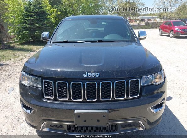 1C4RJFBG7JC509777 2018 JEEP GRAND CHEROKEE Black Вид щитка приладів