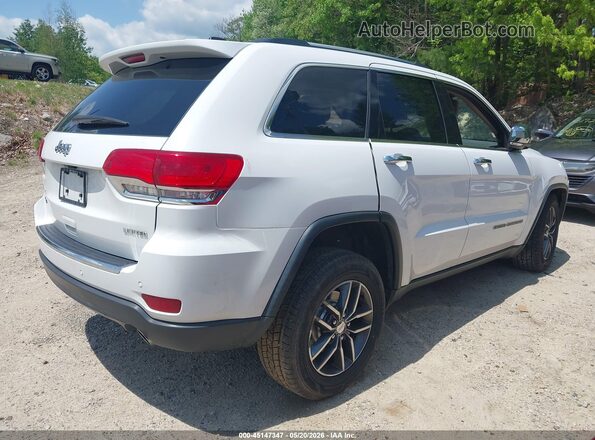 1C4RJFBG8HC802663 2017 JEEP GRAND CHEROKEE White Tył prawy