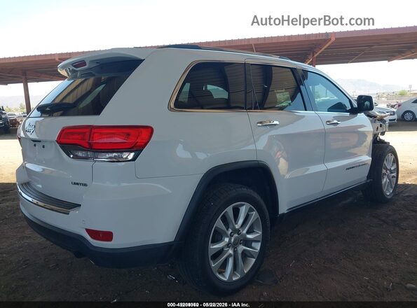 1C4RJFBG8HC873071 2017 JEEP GRAND CHEROKEE White Задня права чверть
