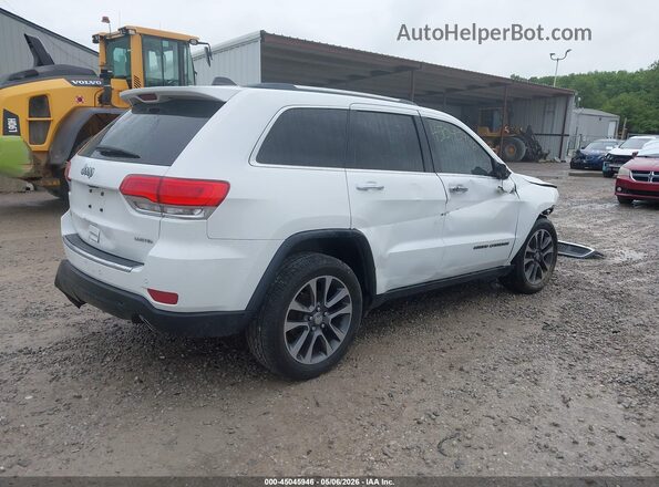 1C4RJFBG8JC245209 2018 JEEP GRAND CHEROKEE White Tył prawy